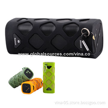 Waterproof Outdoor Bluetooth Speakers with 2,000mAh Battery Capacity